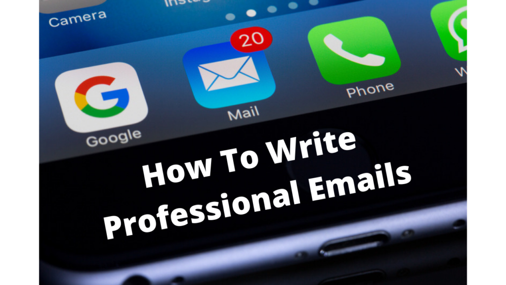How To Write Professional Emails