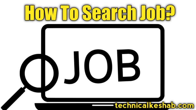 How To Search Job