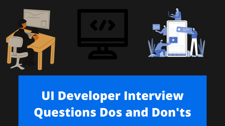 UI Developer Interview Questions