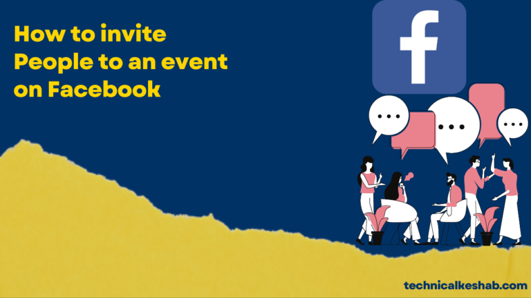 how to publish an event on Facebook