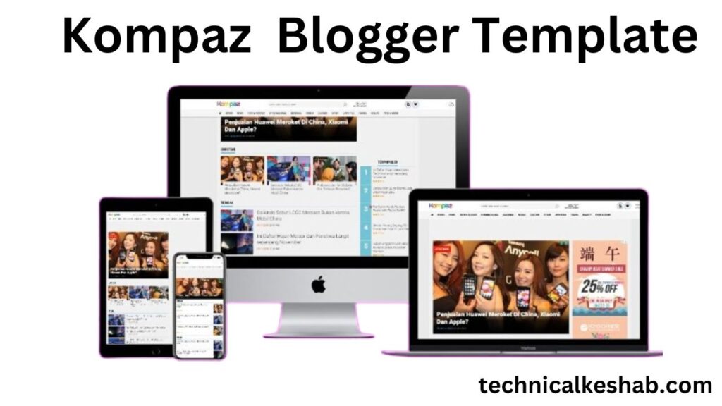 kompaz blogger template