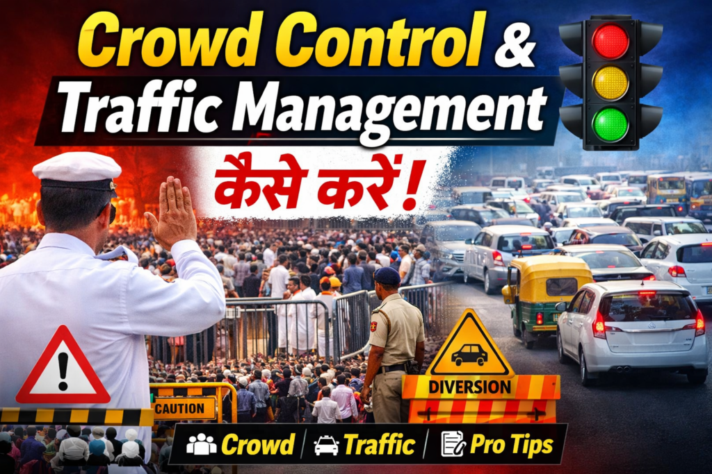How to Manage crowds and traffic